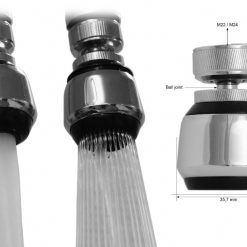 Kitchen Tap Swivel Tap Spray/Aerator