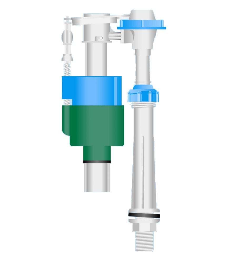Eco Fill Valve Bottom Entry Aqualogic (WC) Ltd