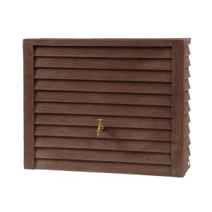 Graf Darkwood Wall Mounted Water Butt Tank 350 Litre
